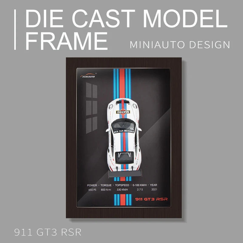 Vantix Display™  3D Car Frame - 911 GT3 RSR