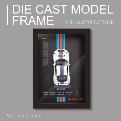 Vantix Display™  3D Car Frame - 911 GT3 RSR