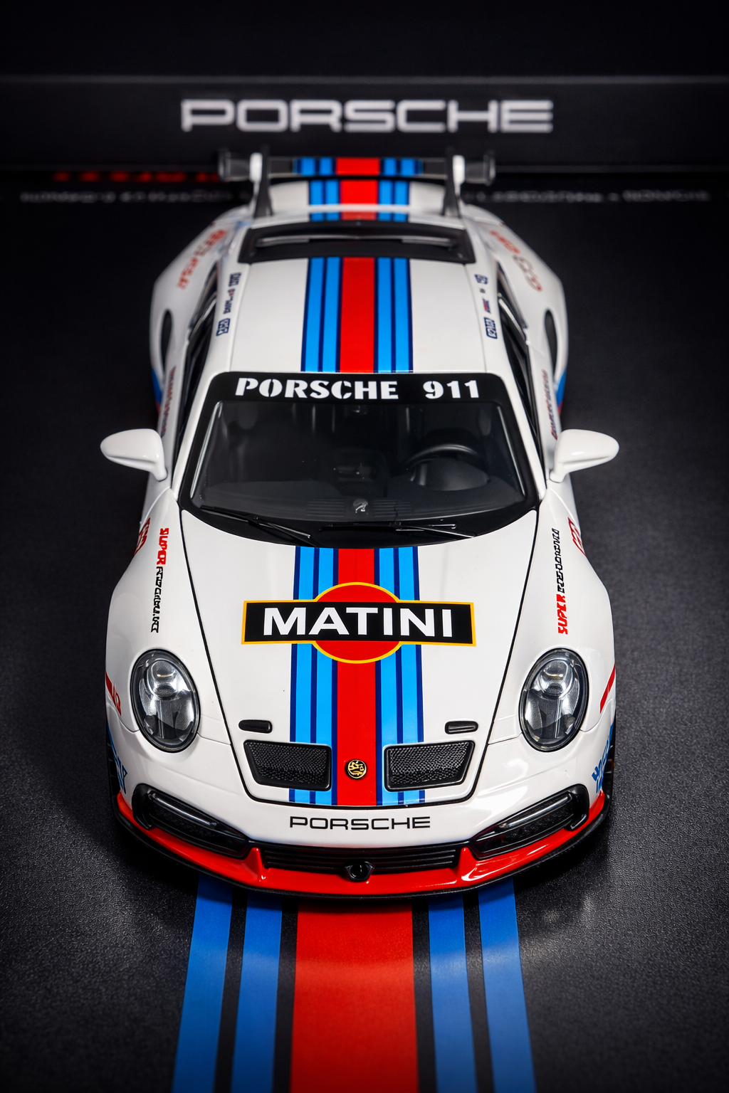 Vantix Display™  3D Car Frame - 911 GT3 RSR